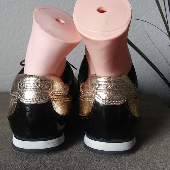 NWOB - Coach Kodie Q538 F0007/F09 Gold Brown Sneakers. 10M - Picture 5 of 10